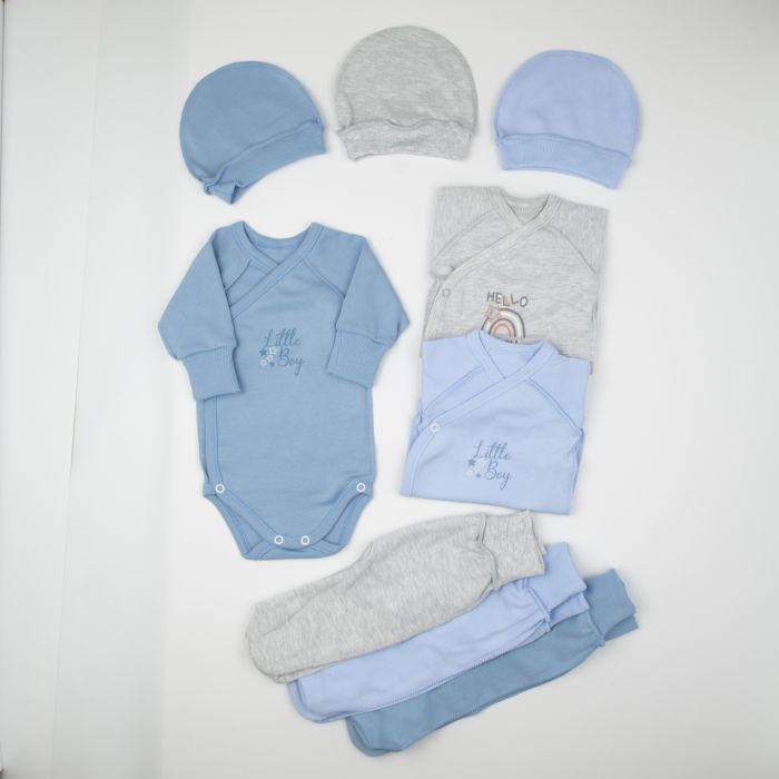 Комплект для новонародженого "Перші дні" Блакитний